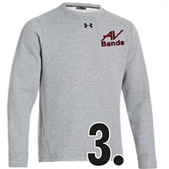 Under Armour Rival Fleece Crew True Grey