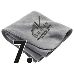 Holloway Stadium Blanket Silver